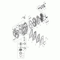 CRANKCASE - 2 Strock for T40G